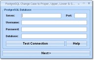 PostgreSQL Change Case to Proper, Upper & Lower So screenshot